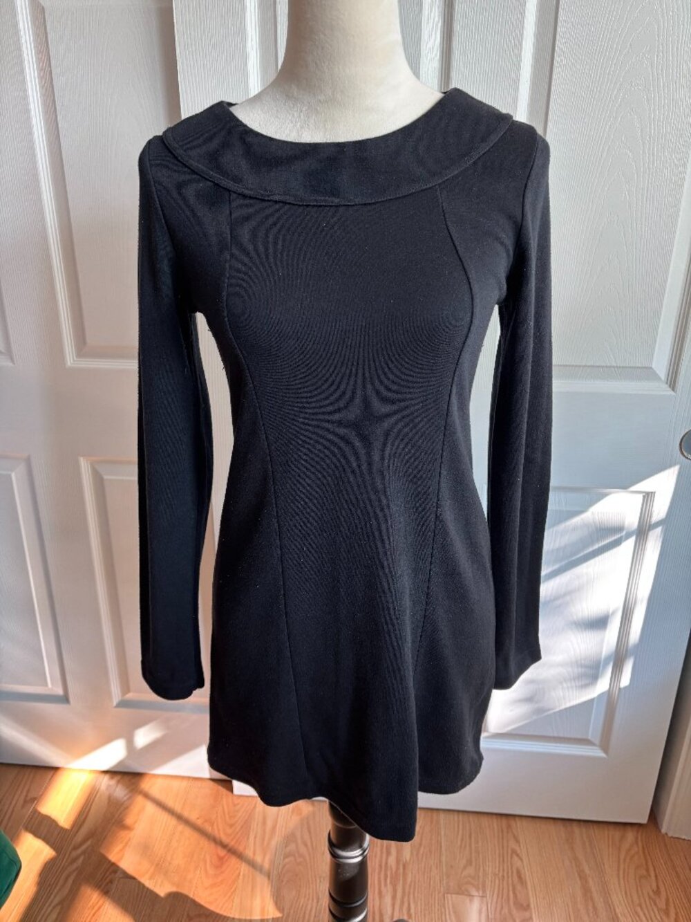 Forever 21 Black Long Sleeve Dress -Size Medium